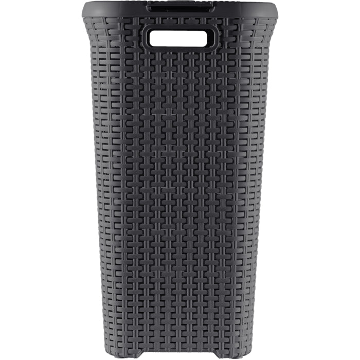 Curver Style Wasmand met Deksel - 60L - 2 stuks - Antraciet