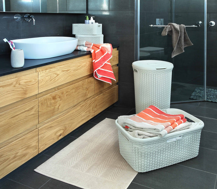 Curver Style Wasmand - 45L - 2 stuks - Wit