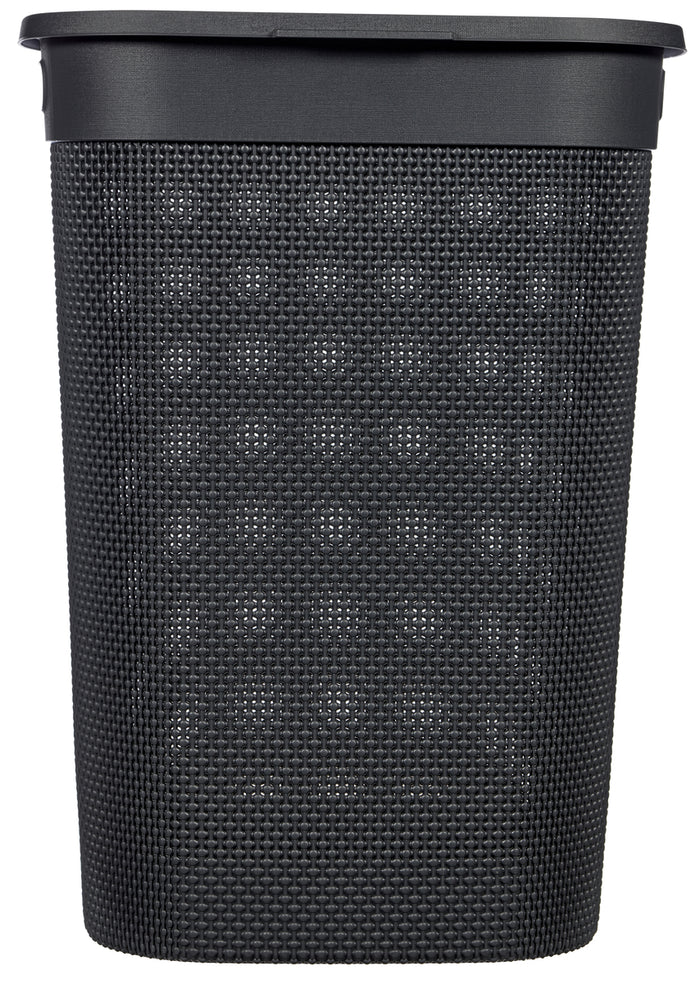 Curver Filo Wasmand met deksel 55L - 2 stuks - Donkergrijs