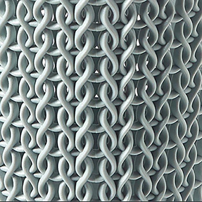 Curver Knit Wasmand met deksel - 57 l - Set van 2 - Misty Blue