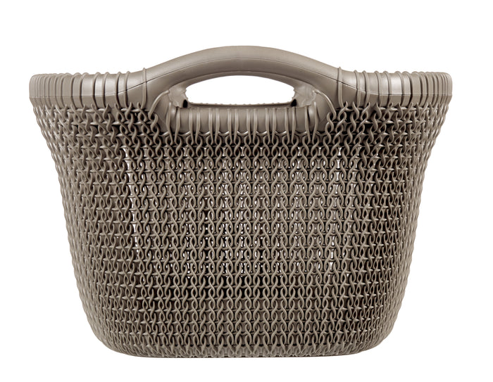 Curver Knit Wasmand - 40 l - set van 2 - Harvest Brown