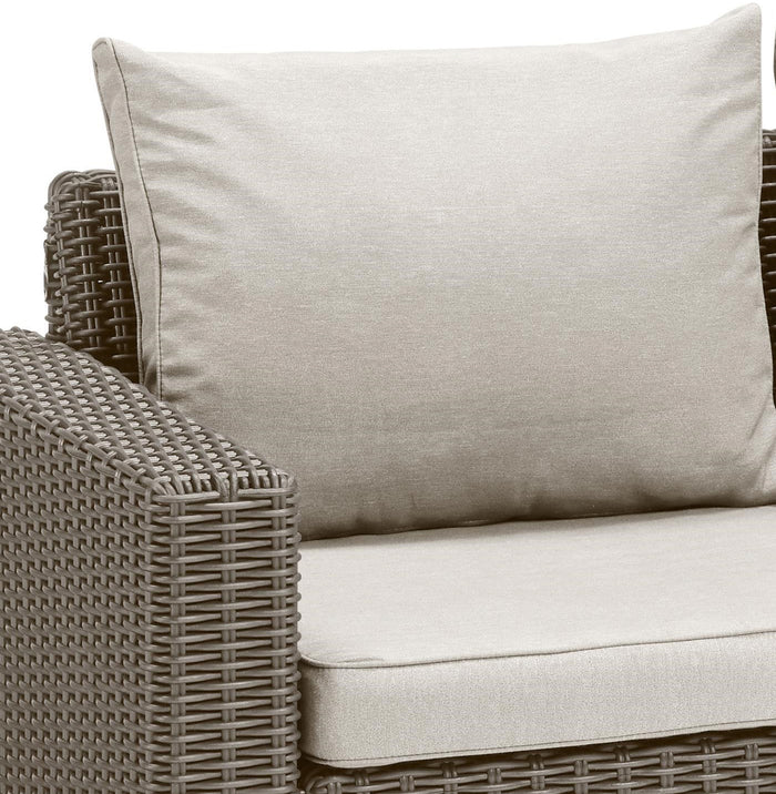 Allibert California Tuinstoel - 2 stuks - Cappuccino