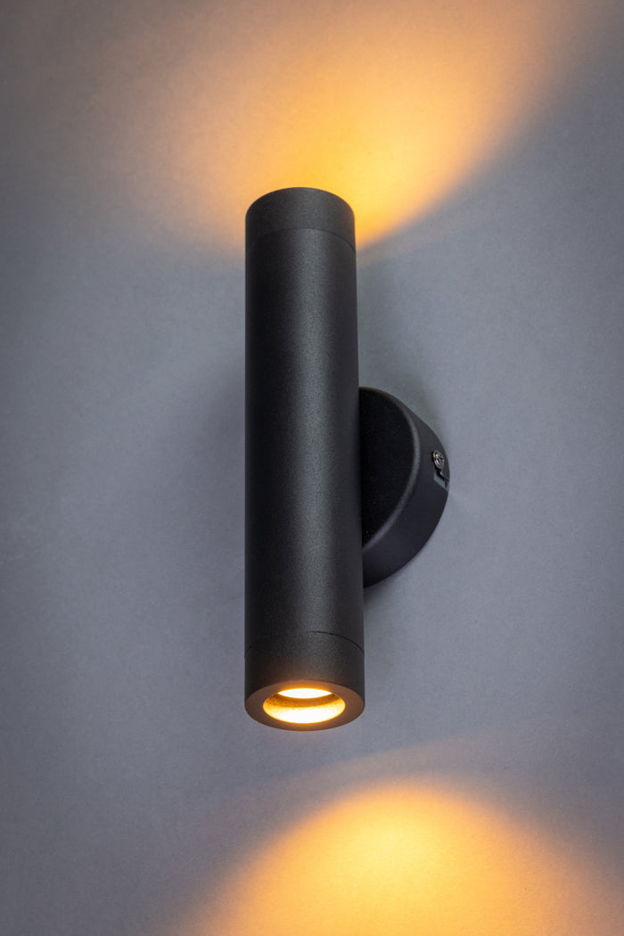 ETH Miller - Wandlamp - 2x lichtpunten - Zwart - Messing