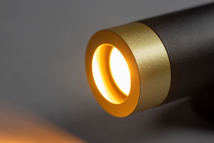 ETH Miller - Wandlamp - 2x lichtpunten - Zwart - Messing