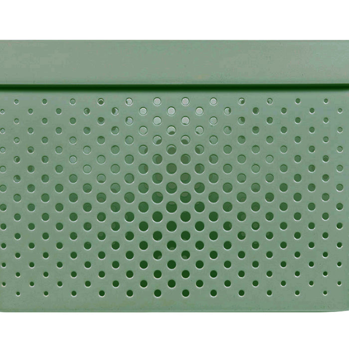 Curver Infinity Recycled Dots Opbergbox - 17L - 3 stuks - Groen