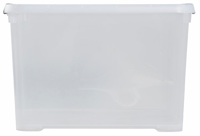 Curver Handy+ Opbergbox - 65L - 6 stuks - Transparant met deksel