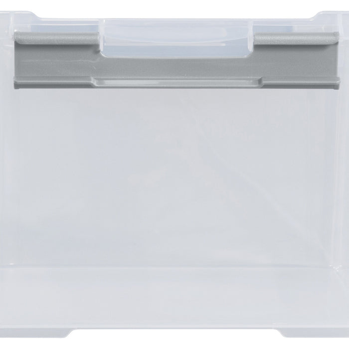 Curver Handy+ Opbergbox - 15L - 4 stuks - Transparant met deksel