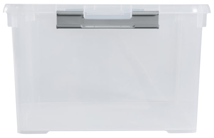 Curver Handy+ Opbergbox - 35L - 3 stuks - Transparant met deksel