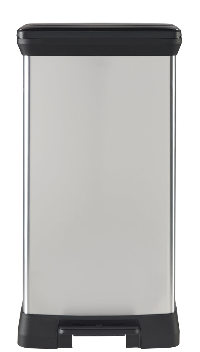 Curver Decobin Prullenbak - 50L - 2 stuks - Metallic