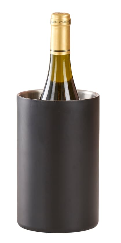 CASA DI ELTURO Luxe Tafel Wijn koeler Glam Zwart- Dubbelwandig