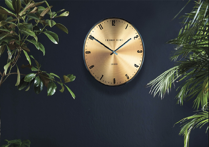 Decostar Klok Jewel Goud|Groen Ø53CM