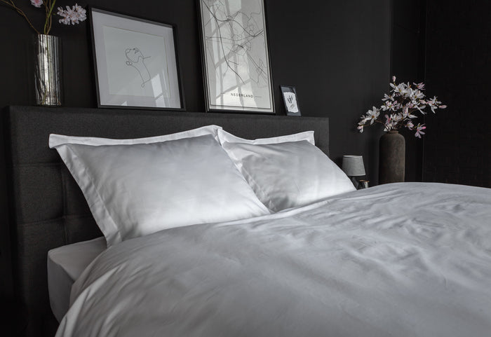 Ten Cate Premium Katoensatijnen Dekbedovertrek 240x200|220 - Whisper