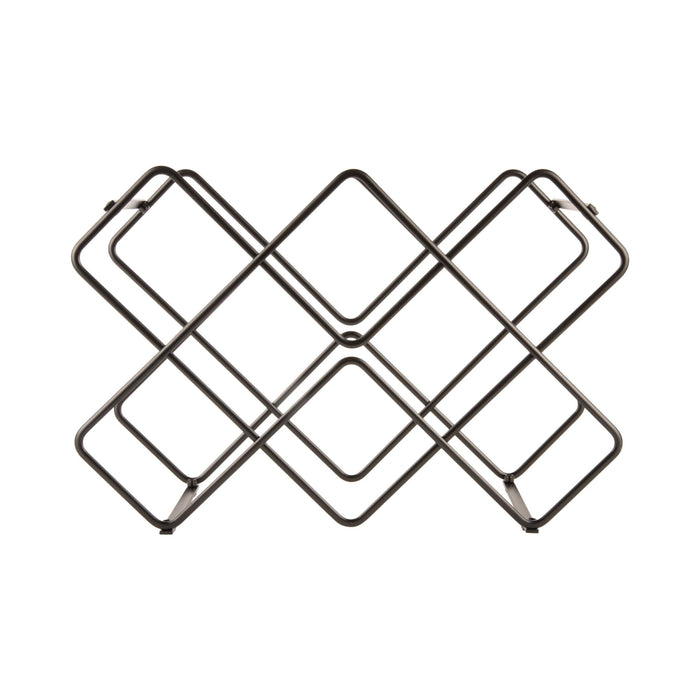 present time - Wijnrek Diamonds - Zwart - 40,5x15,5x27,5cm