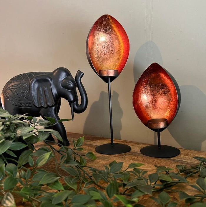 Rootsmann Theelichthouders EI | Koper