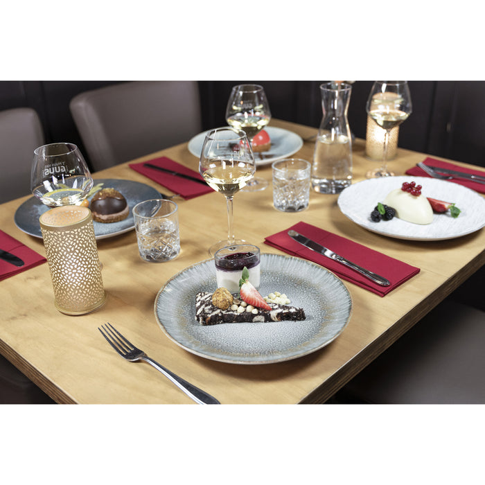 Hazel & Bos Juntos Blanco Artico dinerbord - 27 cm - 6 st - porselein