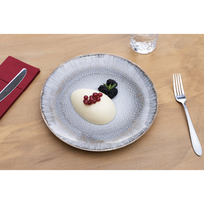 Hazel & Bos Juntos Blanco Artico dinerbord - 27 cm - 6 st - porselein