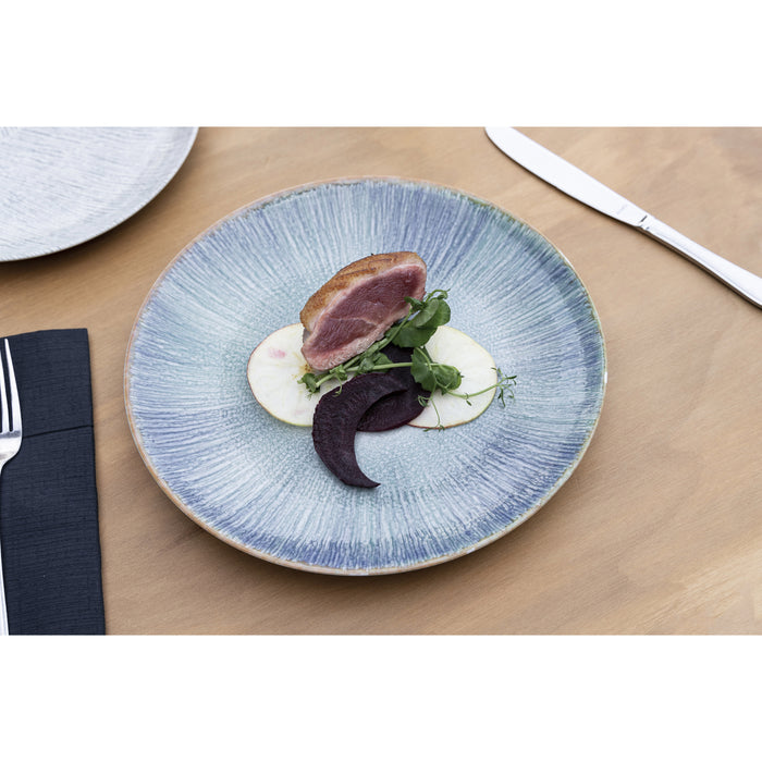 Hazel & Bos Juntos Esmeralda ontbijtbord - 24 cm - 6 stuks - porselein