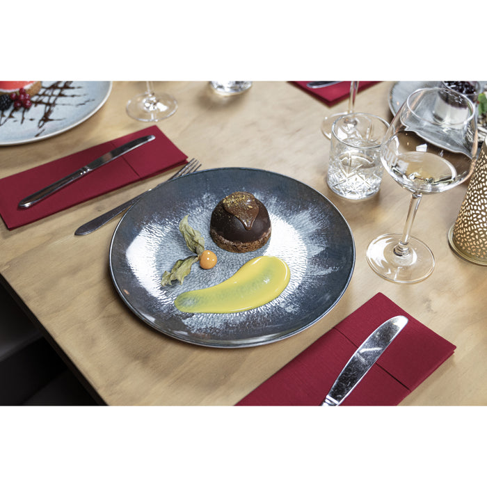 Hazel & Bos Juntos Concreto dinerbord - 27 cm - 6 stuks - porselein
