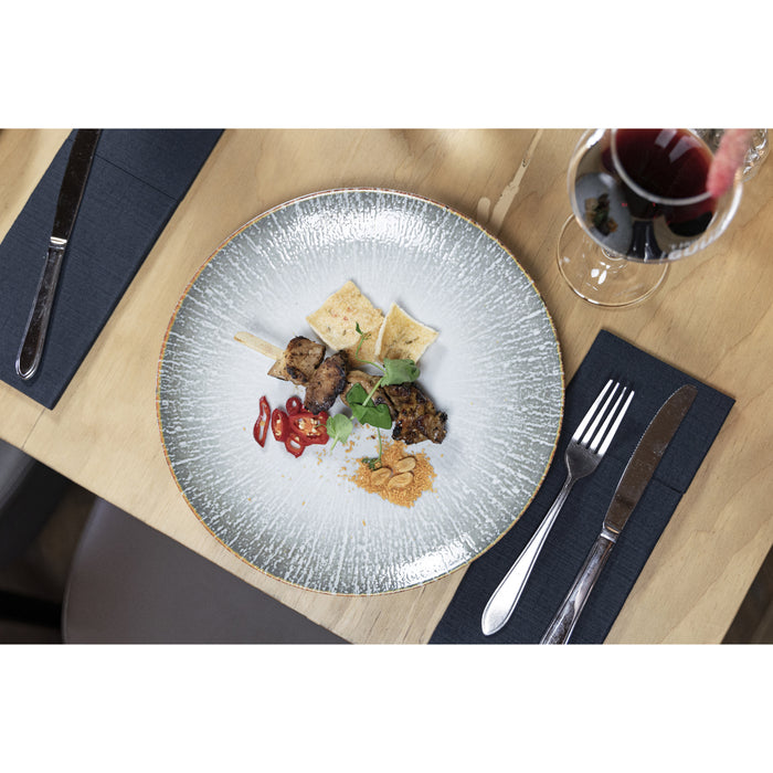 Hazel & Bos Juntos Grietas dinerbord - 27 cm - 6 stuks - porselein