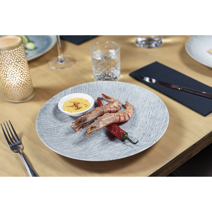 Hazel & Bos Juntos Grano ontbijtbord - 24 cm - 6 stuks - porselein