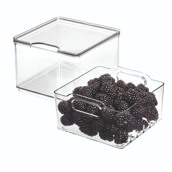 Opbergbox voor Fruit, Klein, 15.2 x 15.2 x 10.7 cm, Kunststof – iDesig