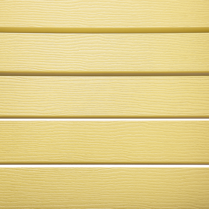 Beliani - ADIRONDACK - Tuinstoel met voetenbank - Geel - Kunsthout