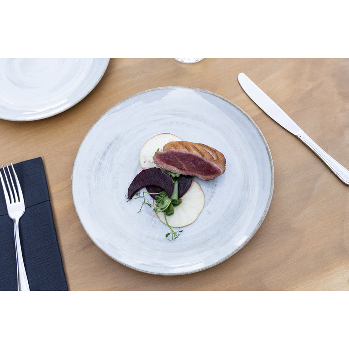 Hazel & Bos Juntos Madera dinerbord - 27 cm - 6 stuks - porselein