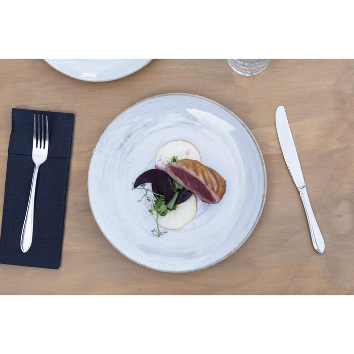 Hazel & Bos Juntos Madera dinerbord - 27 cm - 6 stuks - porselein