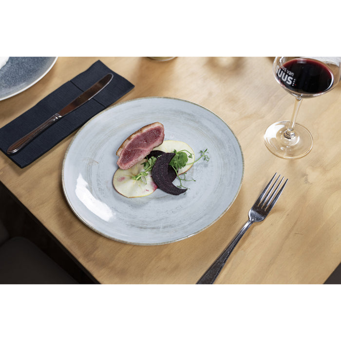 Hazel & Bos Juntos Madera dinerbord - 27 cm - 6 stuks - porselein