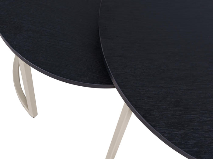 MaximaVida ronde salontafel set Chicago XL 75 cm ivoor