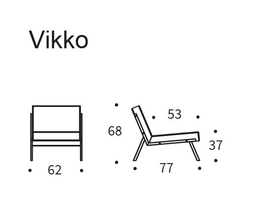 Innovation Vikko Ivory Corduroy Loungestoel