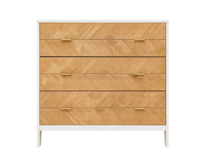 Bopita Isa commode met 3 laden - Vintage White