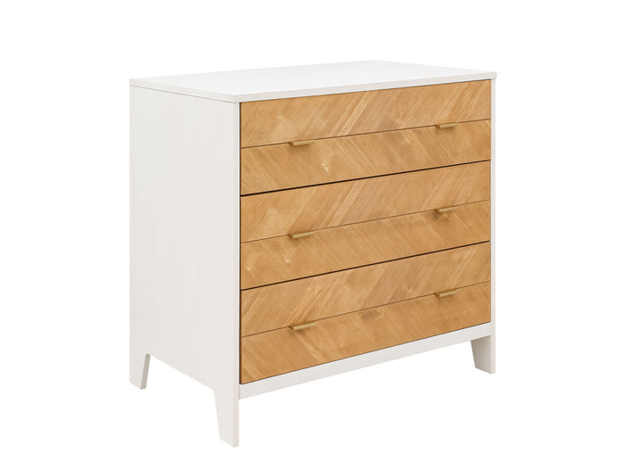 Bopita Isa commode met 3 laden - Vintage White