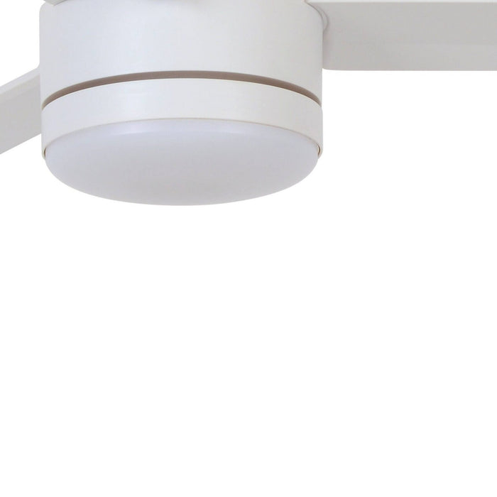 Bayside Plafondventilator Lagoon Wit incl. Lamp 132cm Outdoor