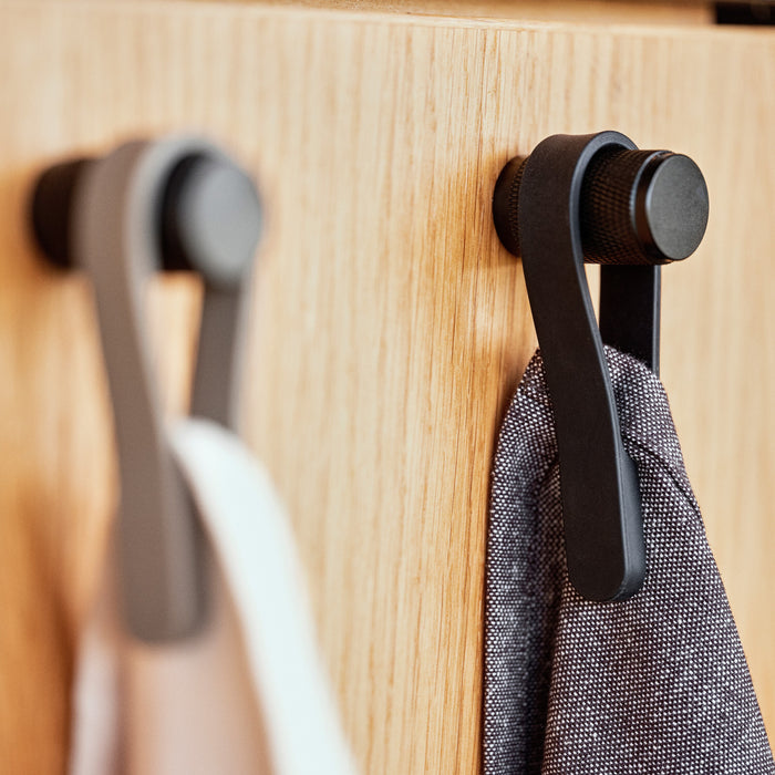 Zone Denmark Loop Handdoeklus met Magneet 2 st. - Taupe