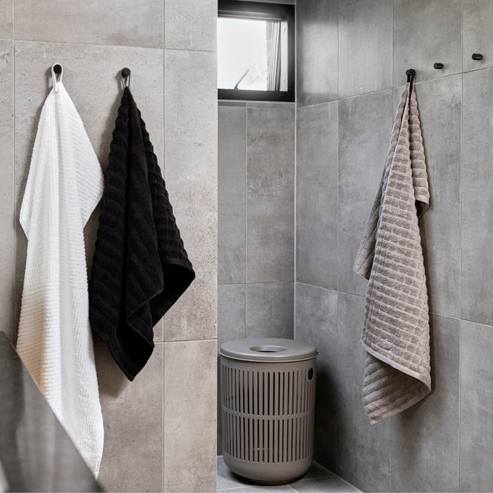 Zone Denmark Loop Handdoeklus met Magneet 2 st. - Taupe