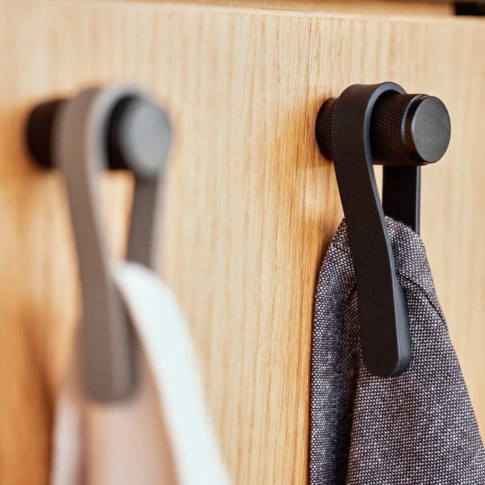 Zone Denmark Loop Handdoeklus met Magneet 2 st. - Olijfgroen