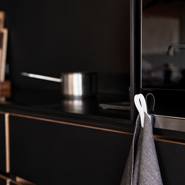 Zone Denmark Loop Handdoeklus met Magneet 2 st. - Olijfgroen