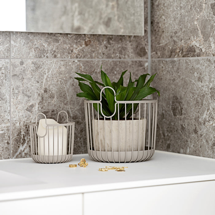 Zone Denmark Inu Opbergmand Ø 20 cm - Taupe