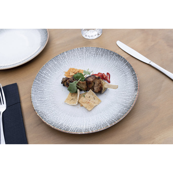 Hazel & Bos Juntos Grietas ontbijtbord - 24 cm - 6 stuks - porselein