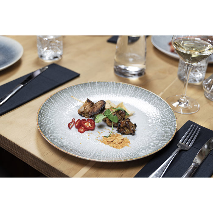 Hazel & Bos Juntos Grietas ontbijtbord - 24 cm - 6 stuks - porselein