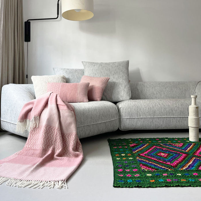 Malagoon Uptown Wool Plaid - Pink