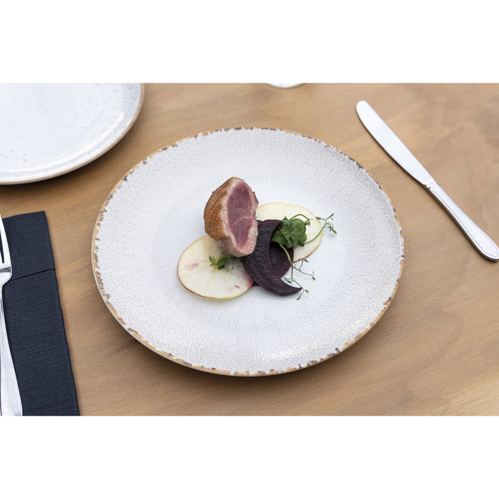 Hazel & Bos Juntos Artesanal dinerbord - 27 cm - 6 stuks - porselein