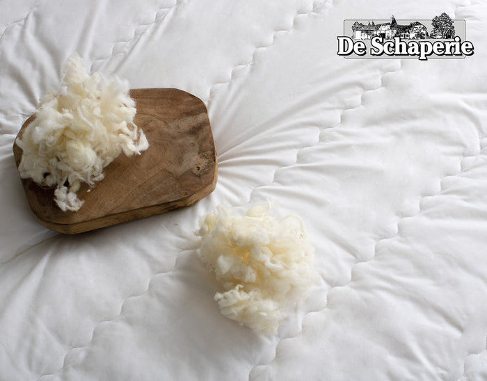 De Schaperie - Luxe wollen 4-Seizoenen Dekbed - 140x220cm