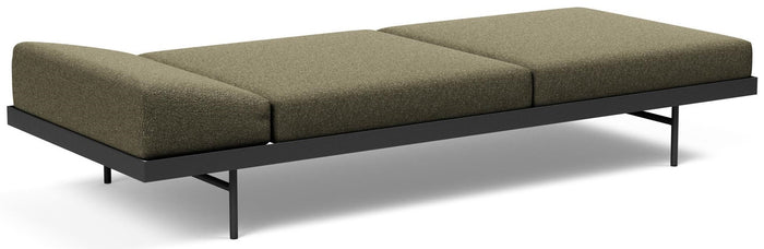 Innovation Puri Bos Groen Bouclé | Eiken Slaapbank