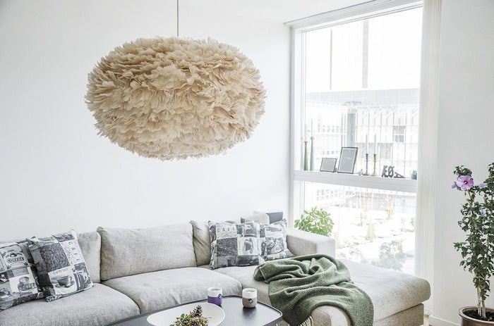 Umage Eos Large lampenkap light brown - Ø 65 cm