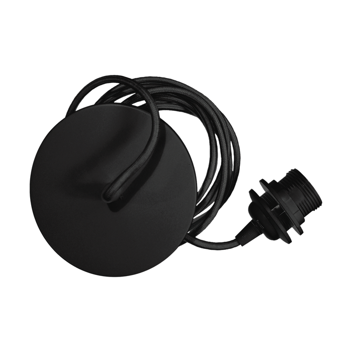 Umage Rosette koordset zwart - Ø 14 cm