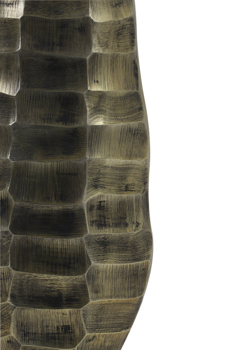 Light&living Vaas deco 15x8,5x33 cm MUKA antiek brons