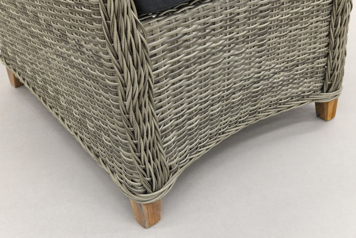 VDG Torino Paloma Grey|Rome brown 240 cm. tuinset - 7-delig