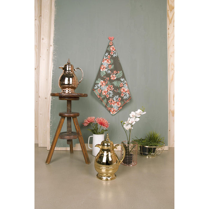 Present Time Fruitmand Open Grid - Metaal Goud - 28x12cm